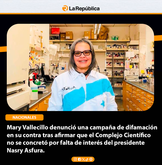 Mary Vallecillo denunció una campaña de difamación  en su contra tras afirmar que el Complejo Científico  no se concretó por falta de interé - Cover Image